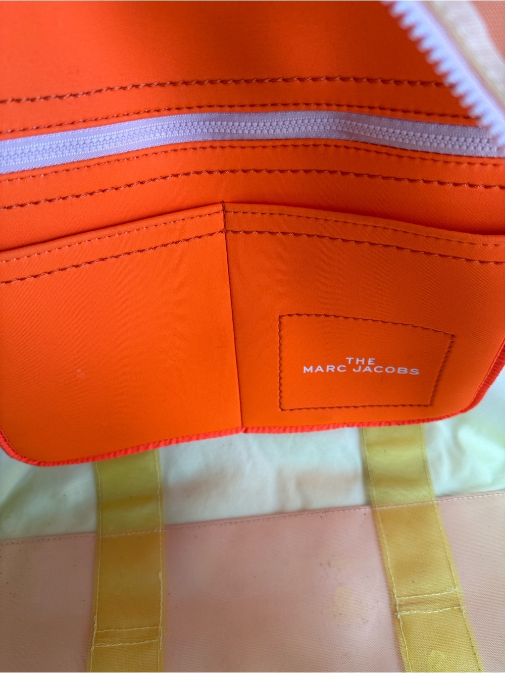 Marc Jacobs Yellow/Multi Mesh Large Traveler Tote - Picture 10 of 12